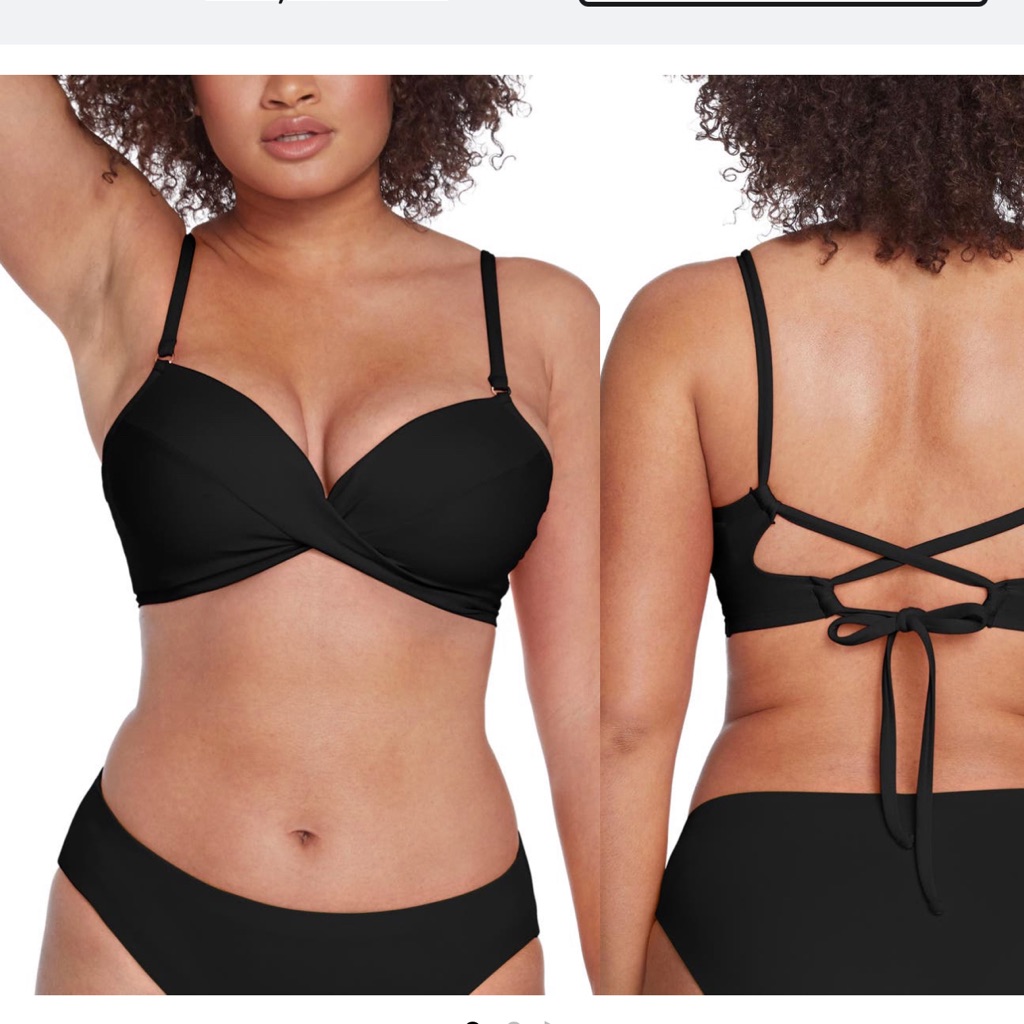 Robin Piccone Ava Twist D Cup Top